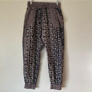 Anthropologie Printed Joggers